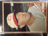 1962 Topps #172 Fred Hutchinson Reds Vintage Baseball Card