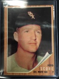 1962 Topps #116 Herb Score White Sox Vintage Baseball Card