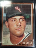 1962 Topps #363 Bob Roselli White Sox Vintage Baseball Card
