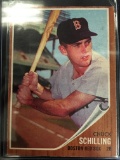 1962 Topps #345 Chuck Schilling Red Sox Vintage Baseball Card