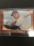 1955 Bowman #65 Don Zimmer Dodgers Rookie Vintage Baseball Card
