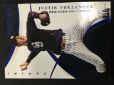2015 Panini Immaculate Collection Justin Verlander Baseball Card /10 - RARE