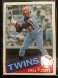 1985 Topps #536 Kirby Puckett Twins Rookie Baseball Card