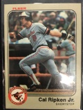1983 Fleer #70 Cal Ripken Jr. Orioles Baseball Card