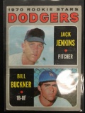1970 Topps #286 Bill Buckner Dodgers Rookie Vintage Baseball Card