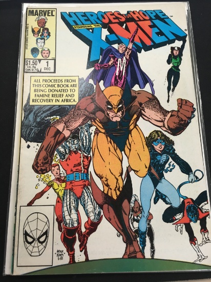 Heroes for Hope Starring he X-Men #1-Marvel Comic Book