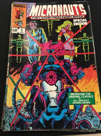 The Micronauts Special Edition #5-Marvel Comic Book