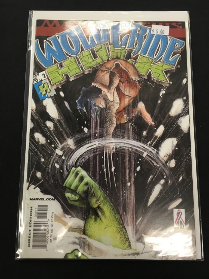 Wolverine Hulk #2-Marvel Comic Book