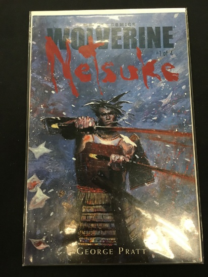 Wolverine Netsuke #1/4-Marvel Comic Book