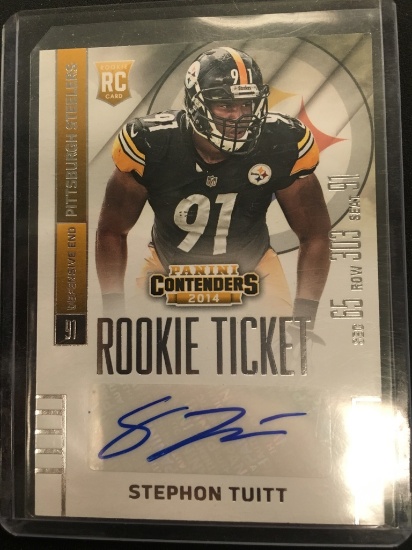 7/17 Football Autographs & Rookie Card Auction