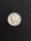 1941-D United States Mercury Silver Dime - 90% Silver Coin