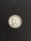 1941-D United States Mercury Silver Dime - 90% Silver Coin