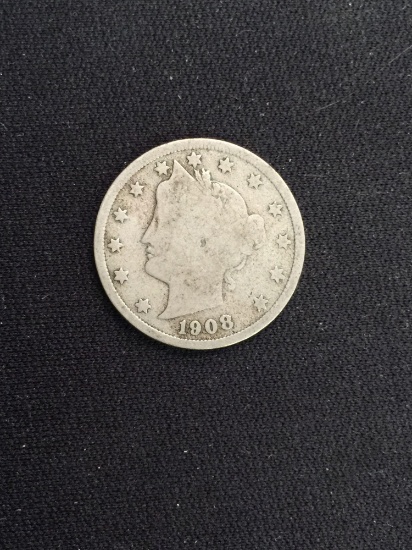 1908-United States Liberty V Nickel