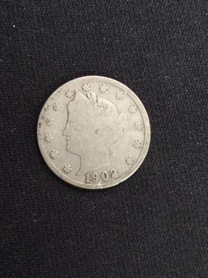 1902-United States Liberty V Nickel