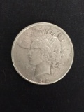 1922-D United States Silver Peace Dollar - 90% Silver Coin