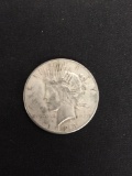 1923-S United States Silver Peace Dollar - 90% Silver Coin