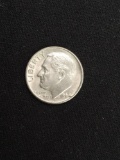 1964-D United States Roosevelt Dime - 90% Silver Coin