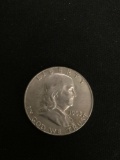 1963-D United States Franklin Half Dollar - 90% Silver Coin