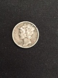 1941-S United States Mercury Silver Dime - 90% Silver Coin