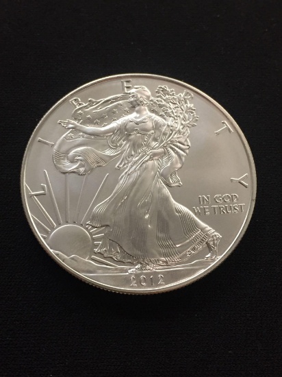 2012 American Silver Eagle 1 Ounce .999 Fine Silver Bullion Coin