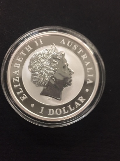 Rare 2015 Austrailian $1 Koala 1 Ounce .999 Fine Silver Bullion Coin