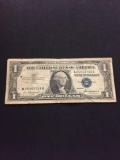 1957 United States $1 Silver Certificate Currency Bill Note