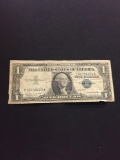 1957-A United States $1 Silver Certificate Currency Bill Note