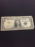 1957-B United States $1 Silver Certificate Currency Bill Note