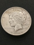 1926-D United States Peace Silver Dollar - 90% Silver Coin