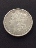 1884 United States Morgan Silver Dollar - 90% Silver Coin