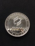 1 Troy Ounce .999 Fine Silver OPM Bullion Round