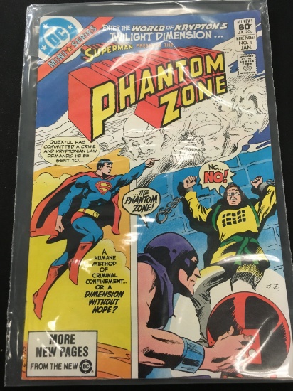 Phantom Zone #1 Mini Series-DC Comic Book