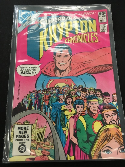 Krypton Chronicles #1 Mini Series-DC Comic Book