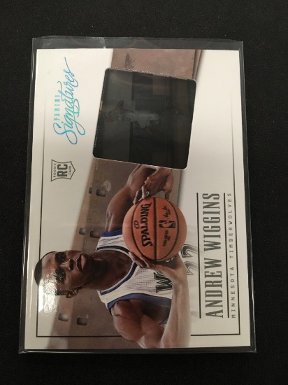 2013-14 Panini Signatures Andrew Wiggins Wolves Rookie Basketball Card