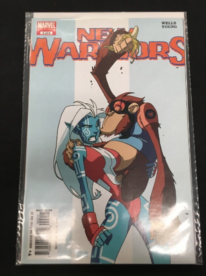 New Warriors #2/6 Limited Series-Marvel Comic Book