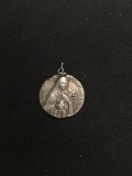 Sterling Silver St. Teresa Protection Medallion