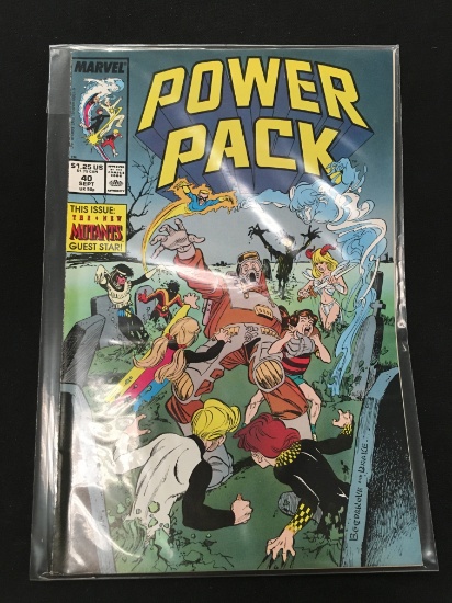 Power Pack #40-Marvel Comic Book