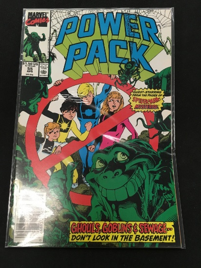 Power Pack #55-Marvel Comic Book