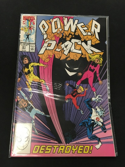 Power Pack #61-Marvel Comic Book