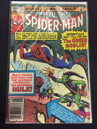 Marvel Tales ft. Spiderman #152-Marvel Comic Book