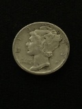1943-S United States Mercury Dime - 90% Silver Coin