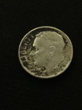 1956 United States Roosevelt Dime - 90% Silver Coin