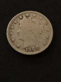 1900 United States Liberty V Nickel