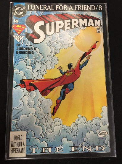 Superman #77 Funeral for a Friend 8-DC Comic Book
