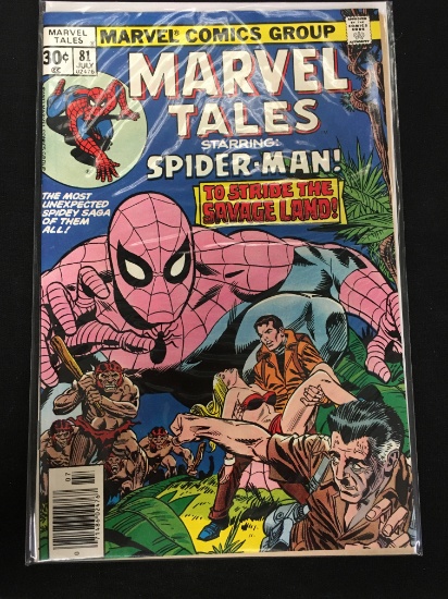 Marvel Tales Starring: Spider-Man #81-Marvel Comic Book