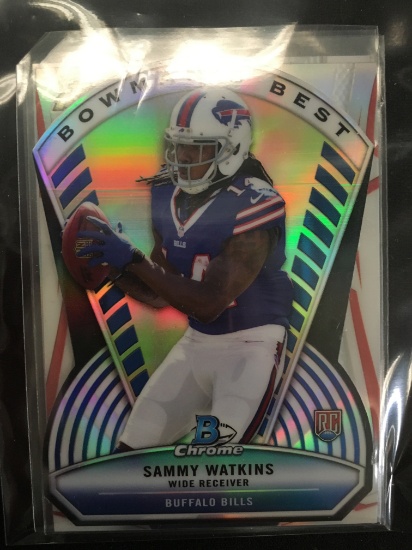 3 Card Lot of 2014 Topps Chrome & Finest Sammy Watkins Rookie Cards