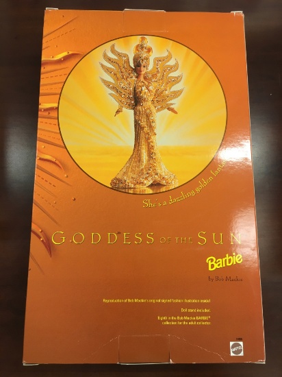 New in Box Mattel Barbie - Goddess of The Sun - Bob Mackie