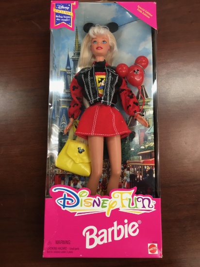 New in Box Mattel Barbie - Disney Fun Barbie