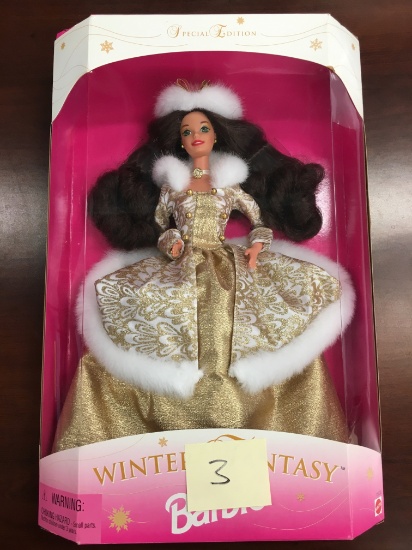 New in Box Mattel Barbie - Special Edition Winter Fantasy