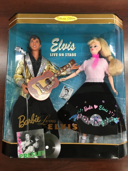 New in Box Mattel Barbie - Collector Edition Barbie Loves Elvis